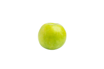Green apple – PNG, front view, isolated on transparent background