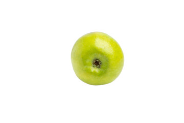 Green apple – PNG, front view, isolated on transparent background
