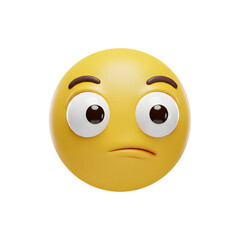 Fototapeta premium Starstruck Face Emoji with Eyes Popping in Awe and Excitement