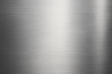 Abstract brushed silver metallic surface with industrial texture and modern design