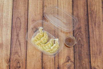 The origin of gyoza dates back to Chinese jiaozi