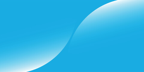 white glowing geometric lines on blue background. Modern shiny blue circle simple. eps 10