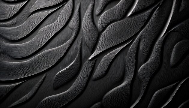 texture capitonne noir genere par ia