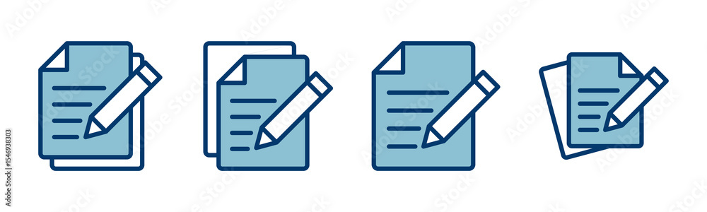 Poster note icon vector isolated on white background. taking note icon vector. edit line icon. document wri
