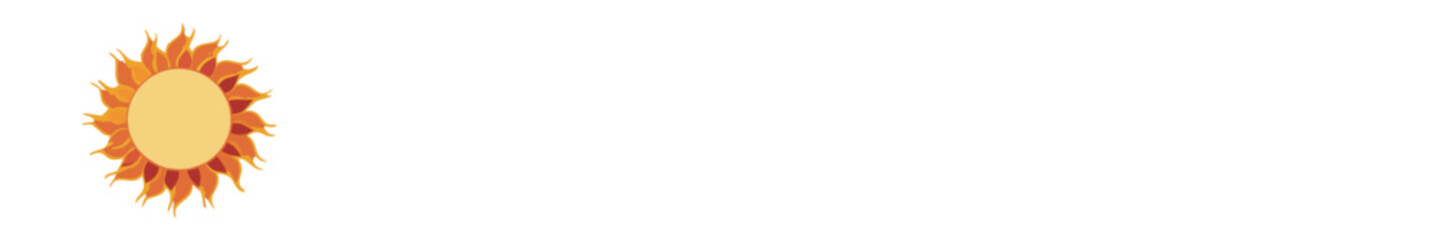 天気　イラスト　太陽　日光　晴れ