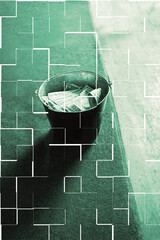 Colorized PNG Overlay of Bucket of Dollar Bills from Drag Show on Transparent Background
