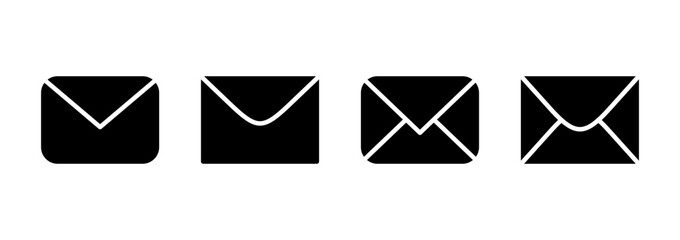 Mail icon logo design. email sign and symbol. E-mail icon. Envelope icon