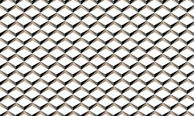 Seamless 3d style pattern Background