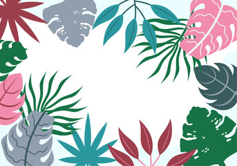 Spring Floral Abstract Botanical Background