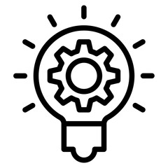 Innovation icon in vector illustration