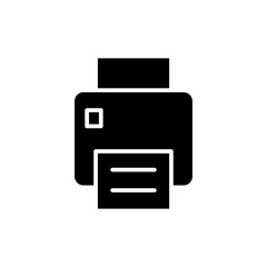 Print icon symbol for apps and websites. printer sign and symbol