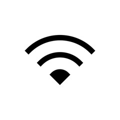 Wifi icon symbol for apps and websites. signal sign and symbol. Wireless  icon