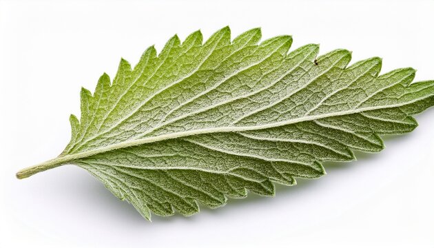 light green dried verbena leaf with fern like shape isolated on white perfect for herbal cosmetics natural remedies and botanical compositions - Powered by Adobe