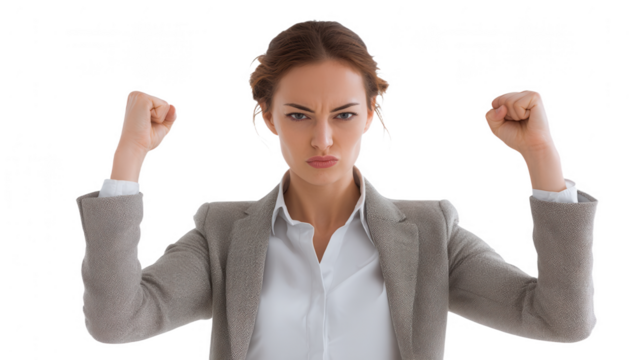 Determined Business Woman - Powered by Adobe