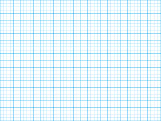 白地に水色の格子線のグラフ用紙の背景素材