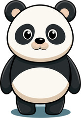 cartoon panda