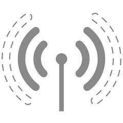 インターネットの通信状況のベクターアイコン_2