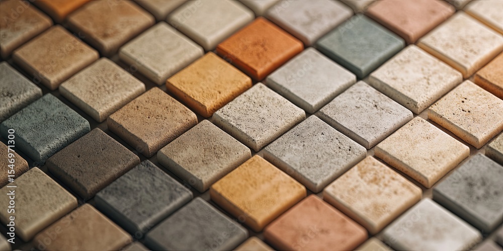 Poster macro shot of clean, neutral color blocks with soft transitions, perfect for minimalist, contemporar