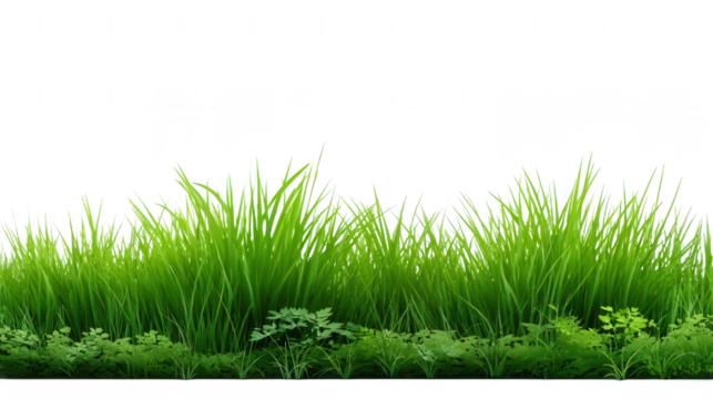 Green Lush Grass Background