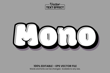 Retro vintage text effect, Editable text effect	