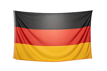 Naklejka premium Majestic Waving National Flag of Germany A Symbol of Unity and Patriotism, Celebrating German Heritage and Culture