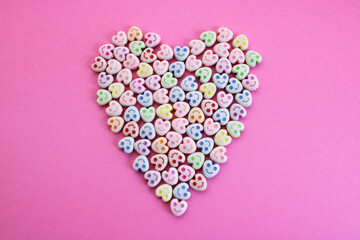 Big heart full of happiness