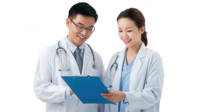 Medical Professionals Discussing Patient Care