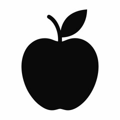 Apple: Silhouette & Outline

