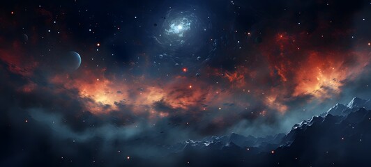 Galaxy Version of Currant world,ai generative