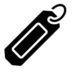 keychain tag icon