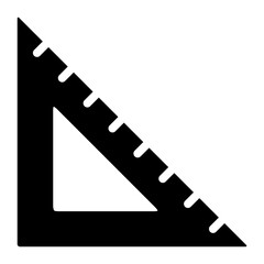 triangle ruler icon