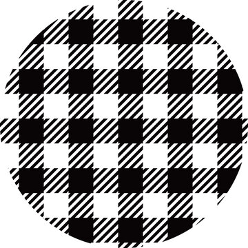 Pattern5- gingham check - mono