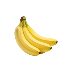 A ripe bunch of bananas, a staple fruit rich in potassium and nutrition.