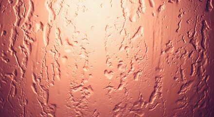 Close up view of water droplets on a textured glass surface