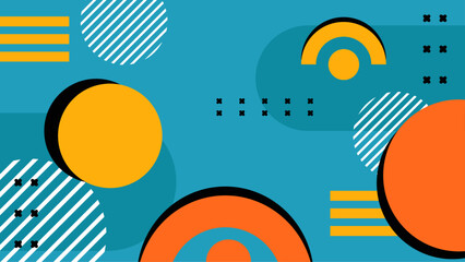 Obraz premium Abstract composition featuring purple, pink, and olive green geometric shapes perfect for digital backgrounds, websites, and graphic design projects.