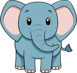funny elephant cartoon