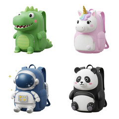 Dino Unicorn Backpacks