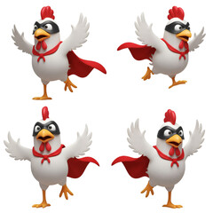 Superhero Chicken Capes