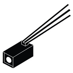 Directional Light Beam Spotlight & Illumination Icon