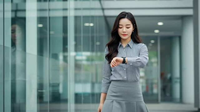 Walking to the next appointment