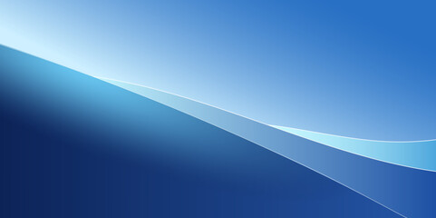 Vector Abstract Blue Wave Background