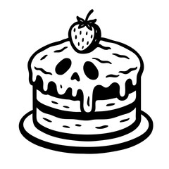 Death Cake Deluxe SVG