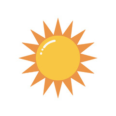sun vector illustration