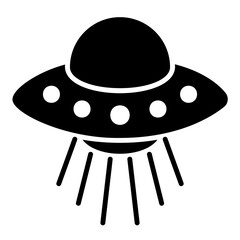 UFO or alien spacecraft icon