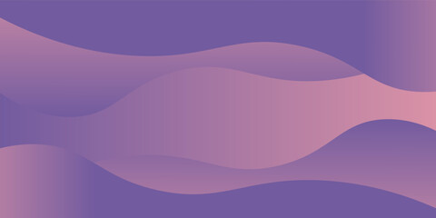 Minimal Abstract Gradient Background with Smooth Purple and Pink Waves