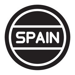 made in spain gradient icon