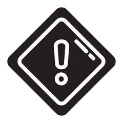 warning gradient icon