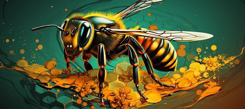 Hornet vector illustration