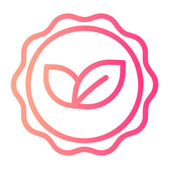 eco gradient icon