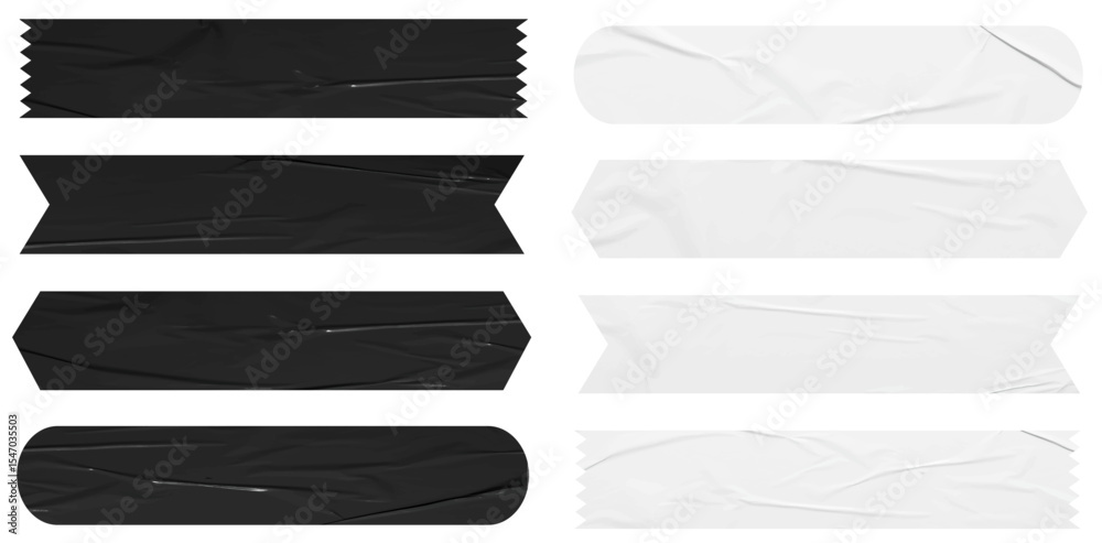 Poster vector black and white paper stickers texture background banners labels tags of different shapes tem